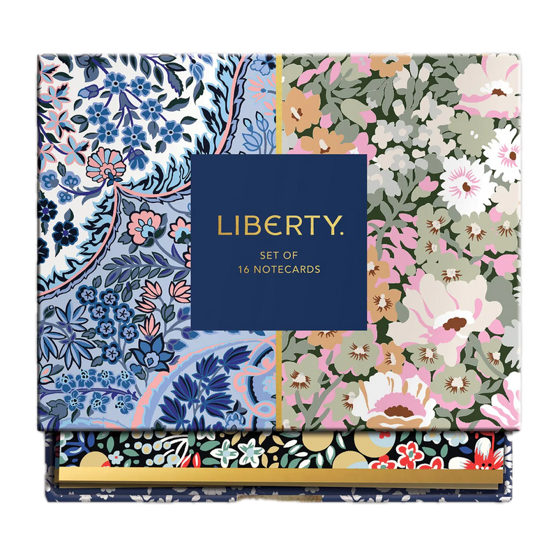 Liberty London Floral Greeting Assortment Notecard - Set of 16