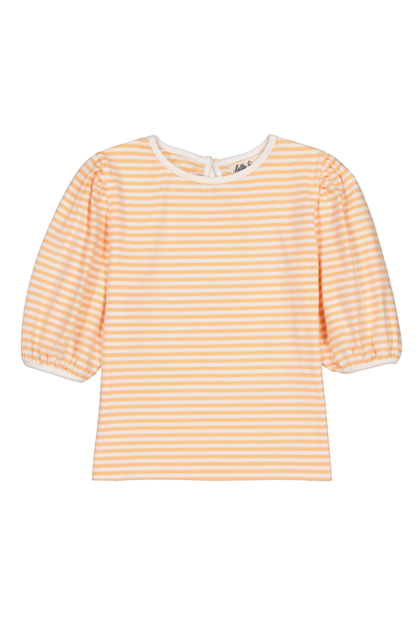 Linda Top - Stripes Peach