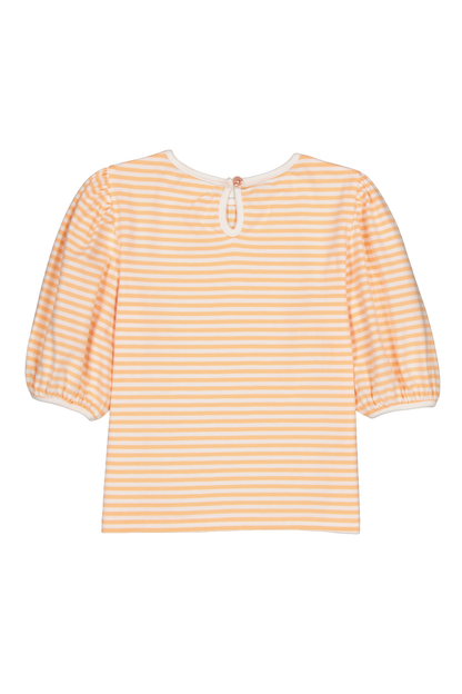 Linda Top - Stripes Peach