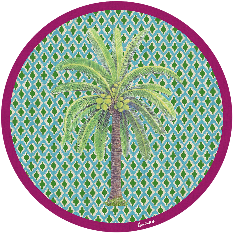 Hima Palma Placemat - Green