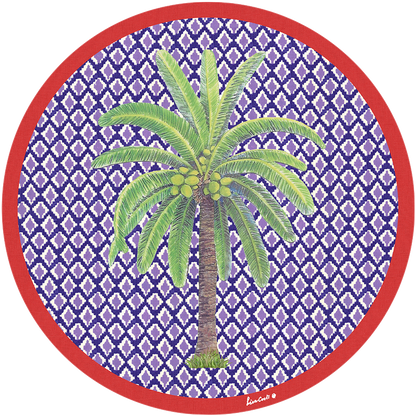 Hima Palma Placemat - Pervinch