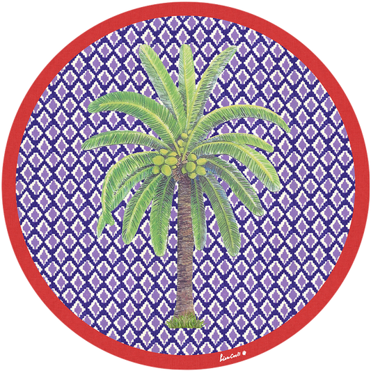 Hima Palma Placemat - Pervinch