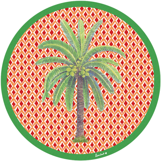 Hima Palma Placemat - Red