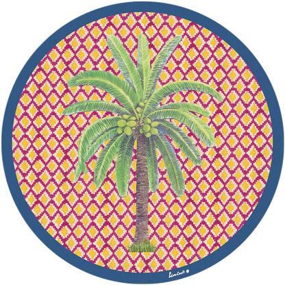 Hima Palma Placemat - Yellow