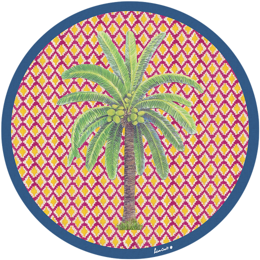 Hima Palma Placemat - Yellow