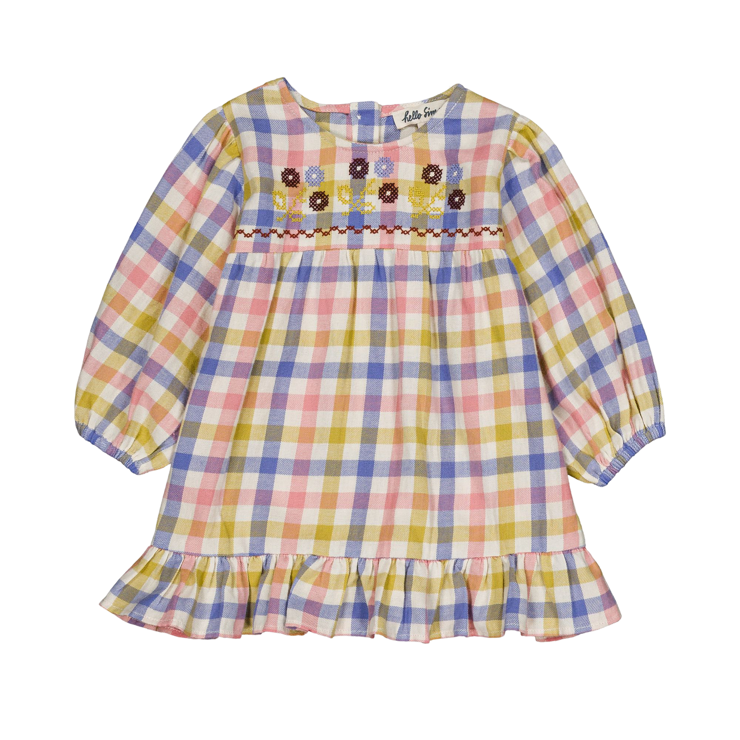 Lisane Baby Dress - Check Sixties
