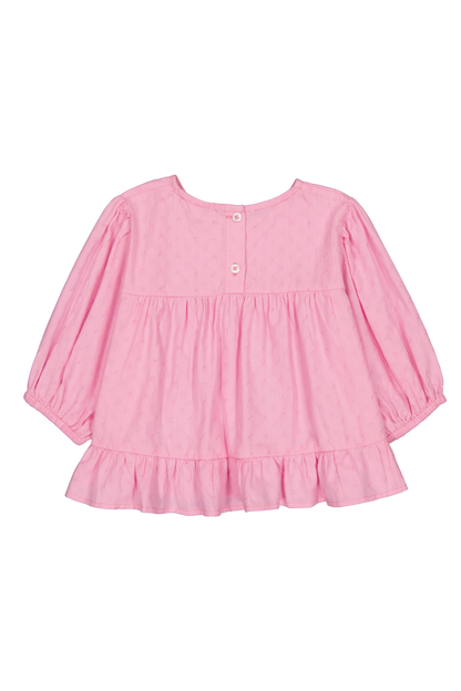 Lisette Blouse - Dobby Rose