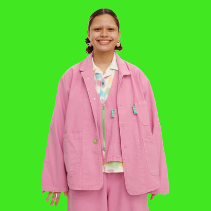 Forager Coat - Donut Box Pink