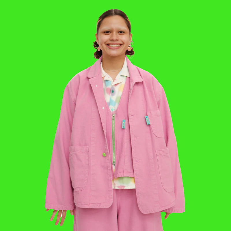 Forager Coat - Donut Box Pink