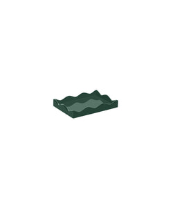 Rita Konig Belles Rives Lacquer Tray - Bottle Green