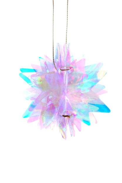 Iridescent Starburst Ornament