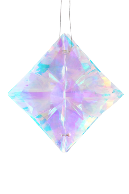 Iridescent Diamond Ornament