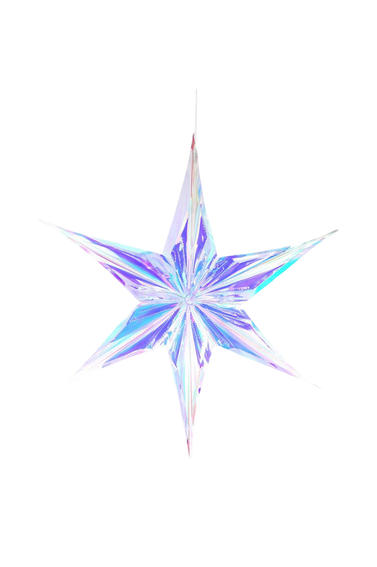 Iridescent Decorative Star