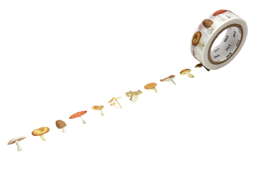 Mushroom Washi Tape - 15mm
