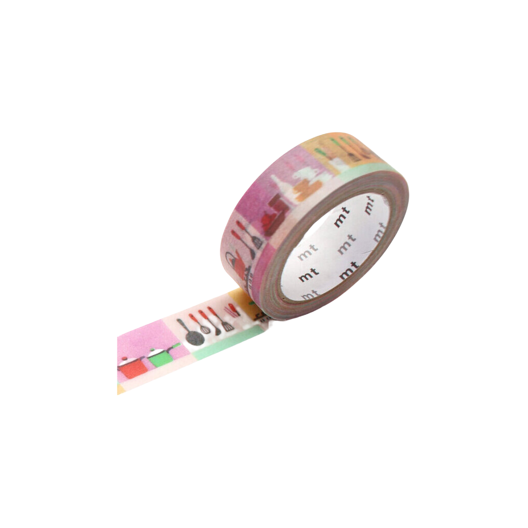 Kitchen Washi Tape - 15mm (3m)