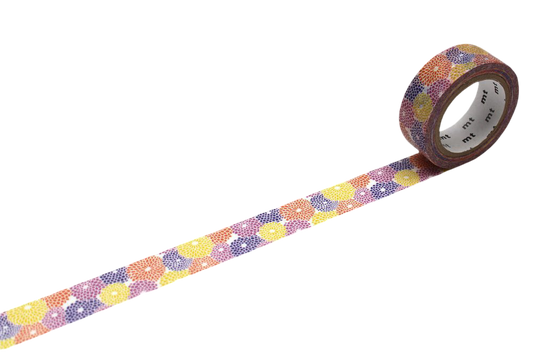 Chrysanthemum Washi Tape - 15mm