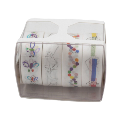 Ichiro Yamaguchi Washi Tape Set of 4 - 15mm (3m)