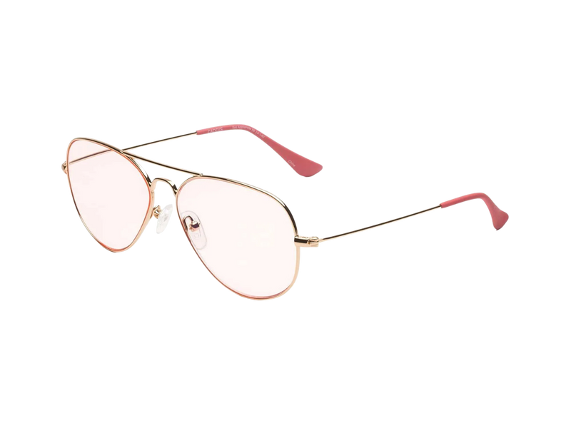 Mabuhay Readers & Blue Blocking Glasses - Polished Gold Rose