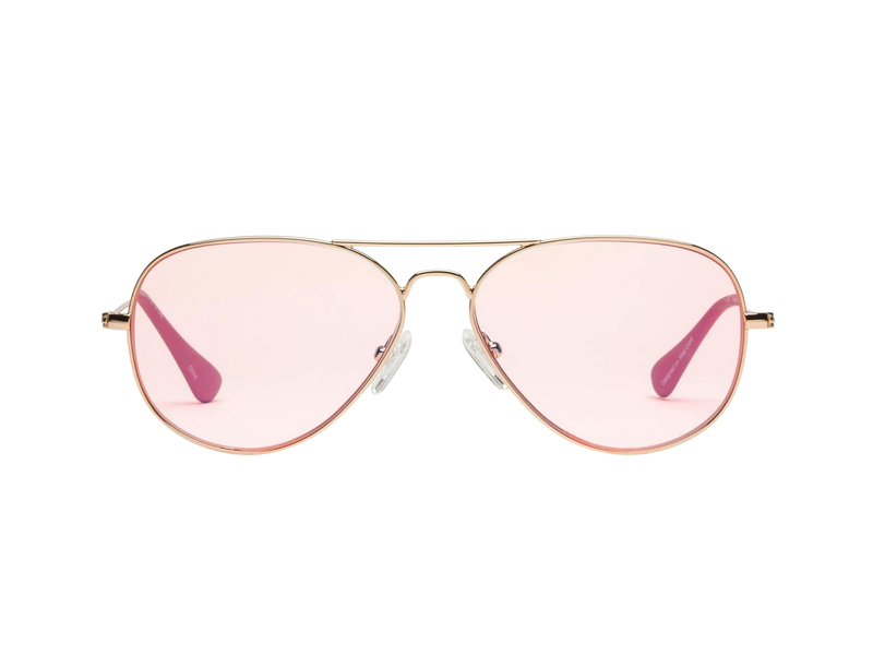 Mabuhay Readers & Blue Blocking Glasses - Polished Gold Rose
