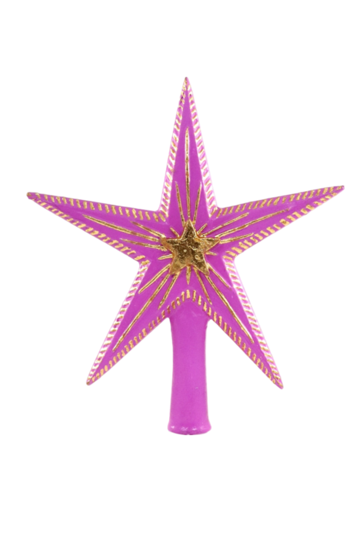 Magenta Double Star Topper
