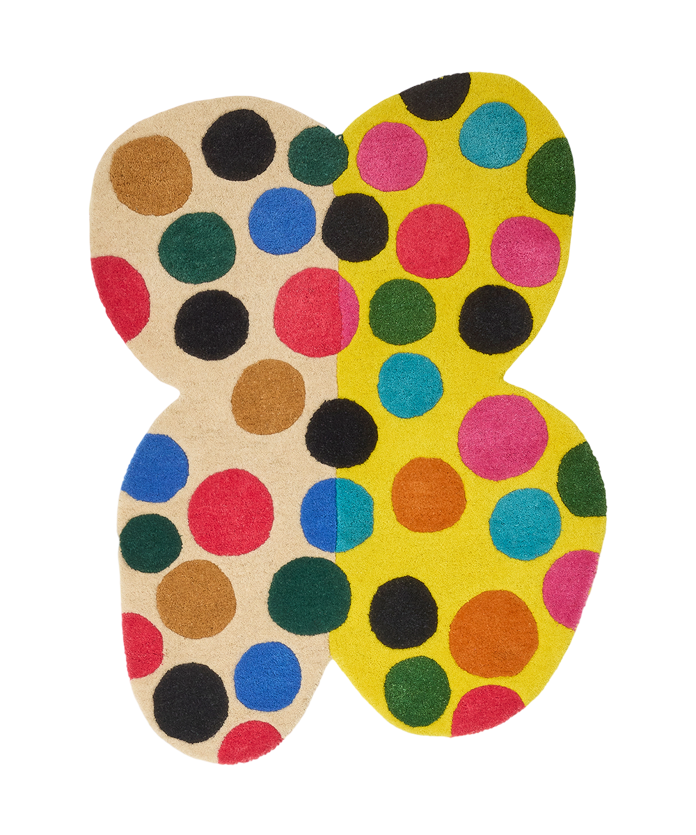 Marley Multi Butterfly Rug - Large