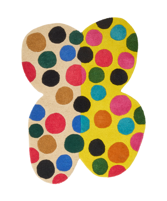 Marley Multi Butterfly Rug - Large