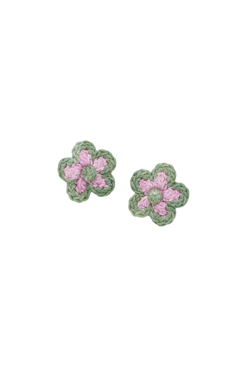 Medium Flower Clip Set - Hazy Lilac