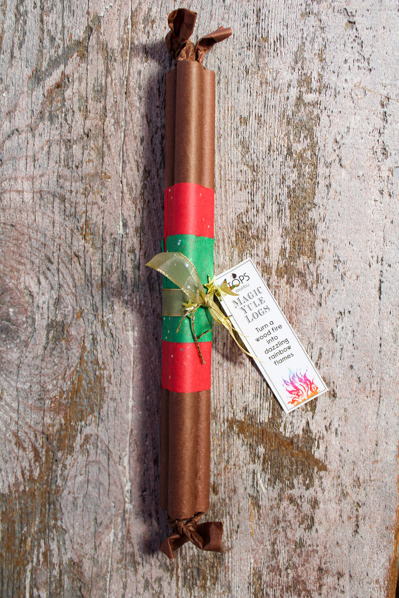 Magic Rainbow Yule Logs