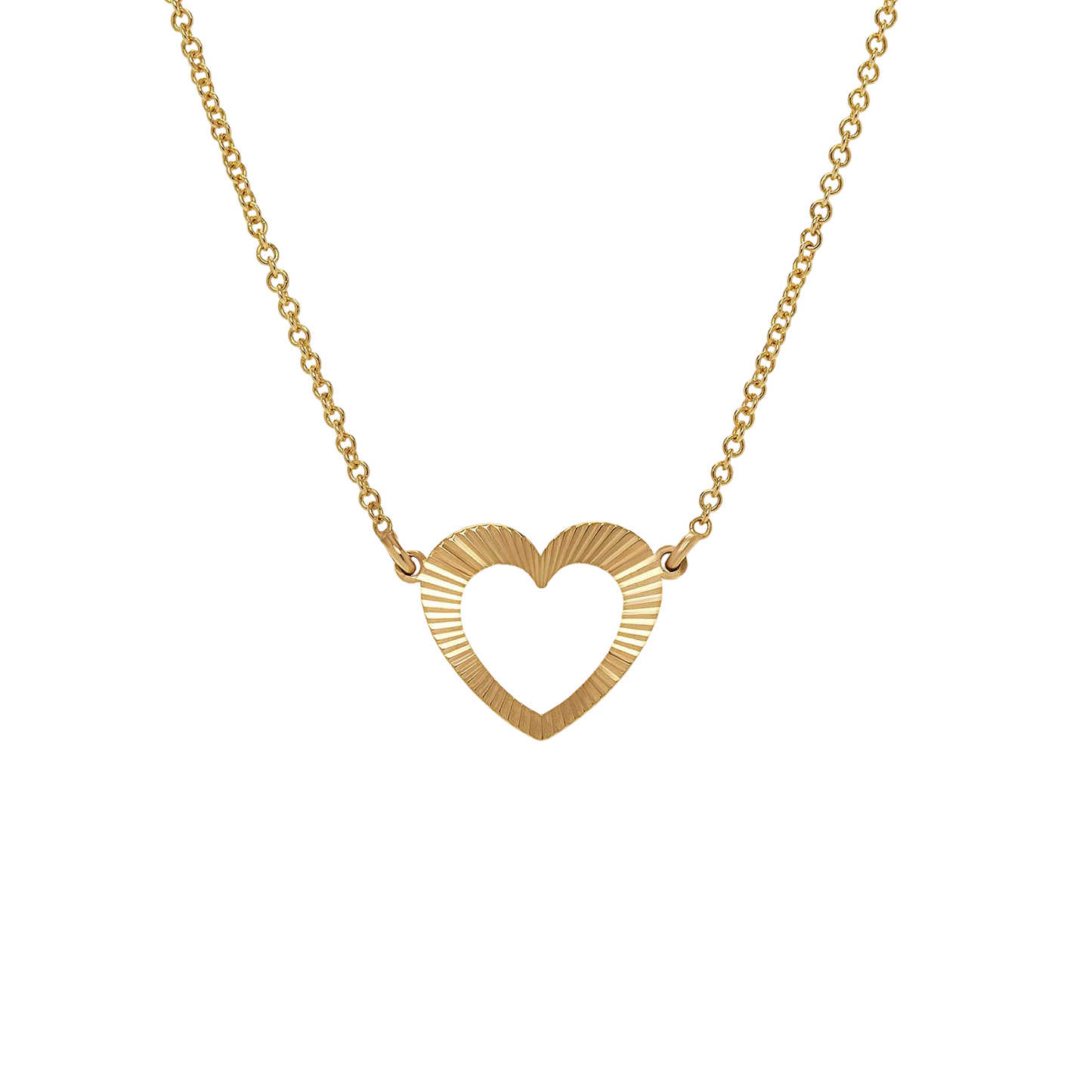 Mini Open Heart Necklace