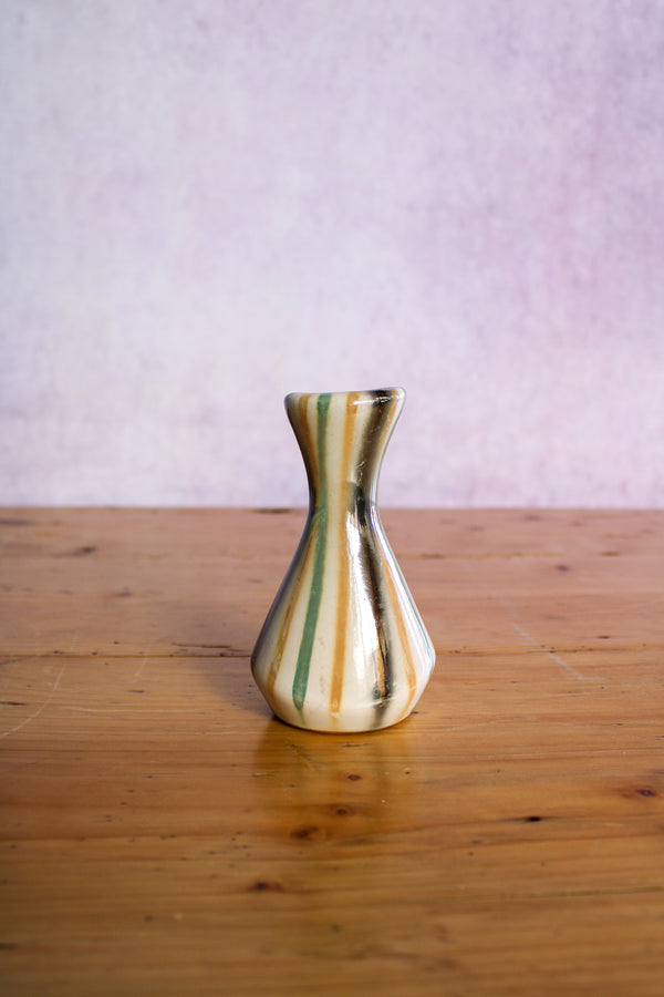 Mini Mid Century Vase - Vertical Stripe