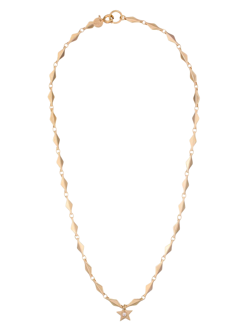 Mini Star Pendant Choker Necklace
