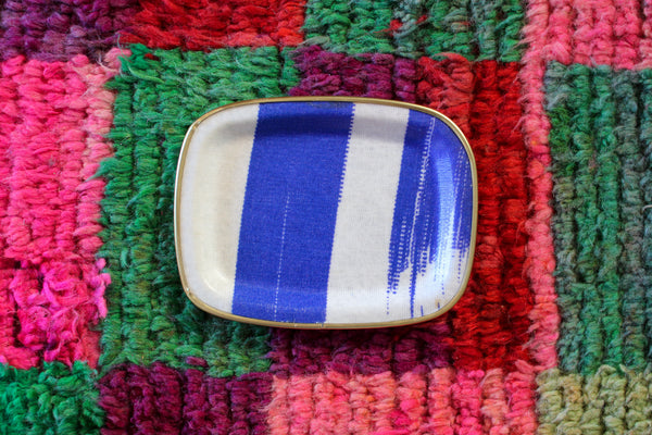 Printed Mini Tray - Sierra Bay Stripe
