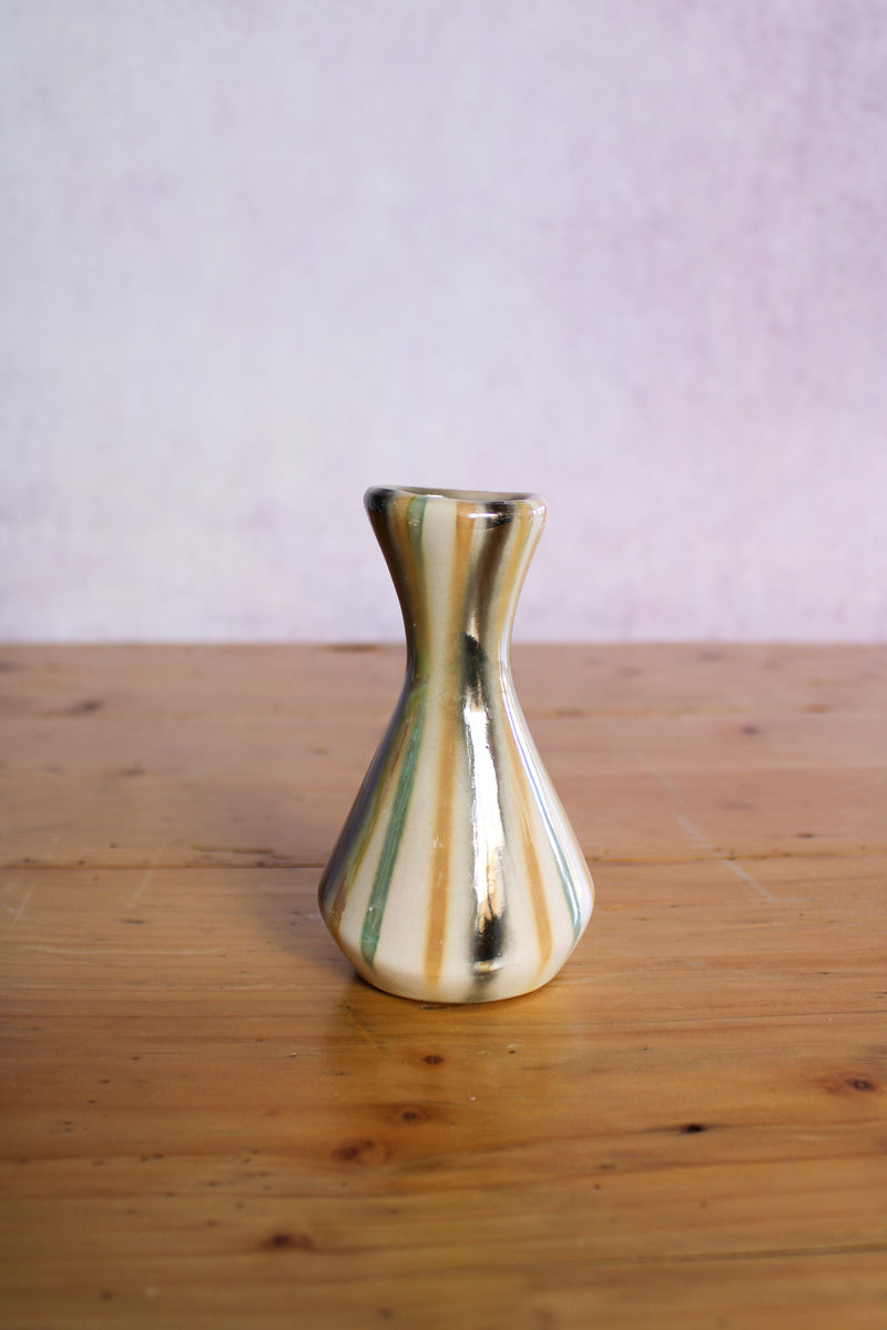 Mini Mid Century Vase - Vertical Stripe