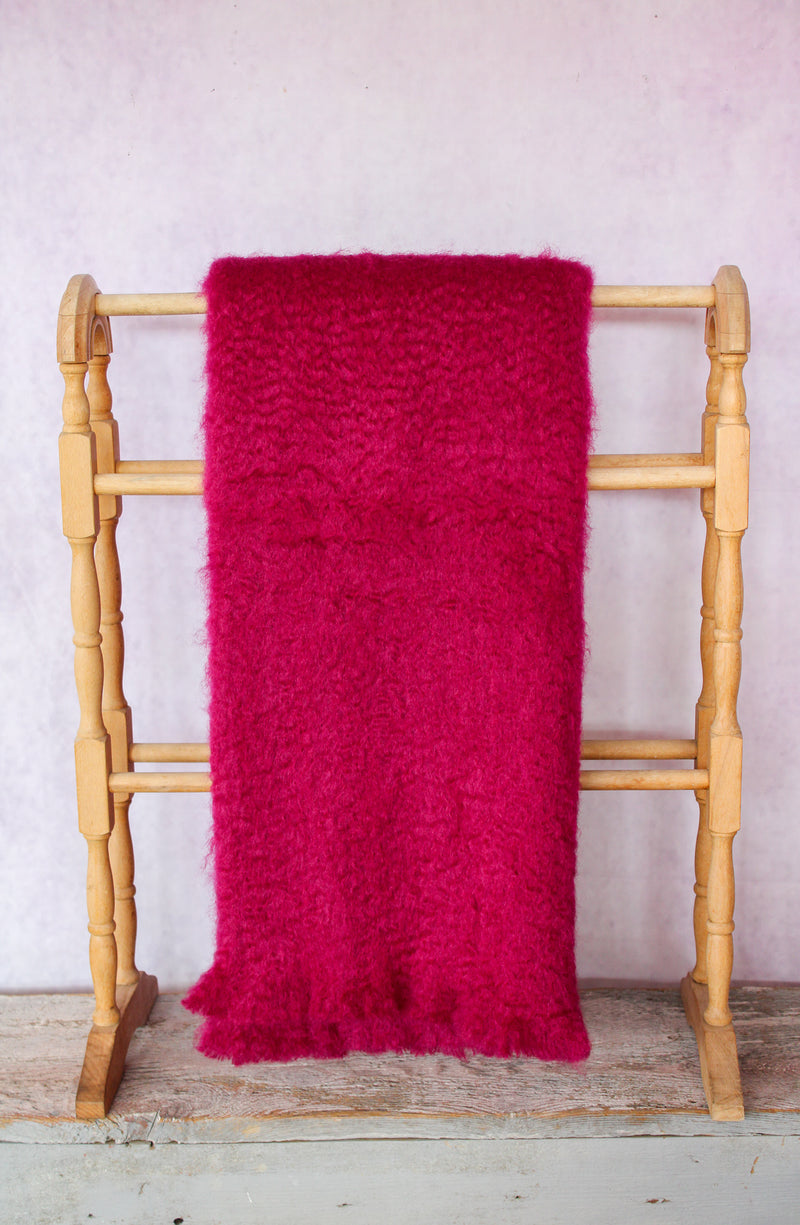 Spanish Mohair Throw Blanket