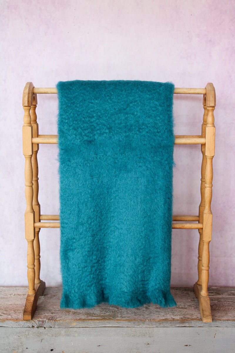Spanish Mohair Throw Blanket