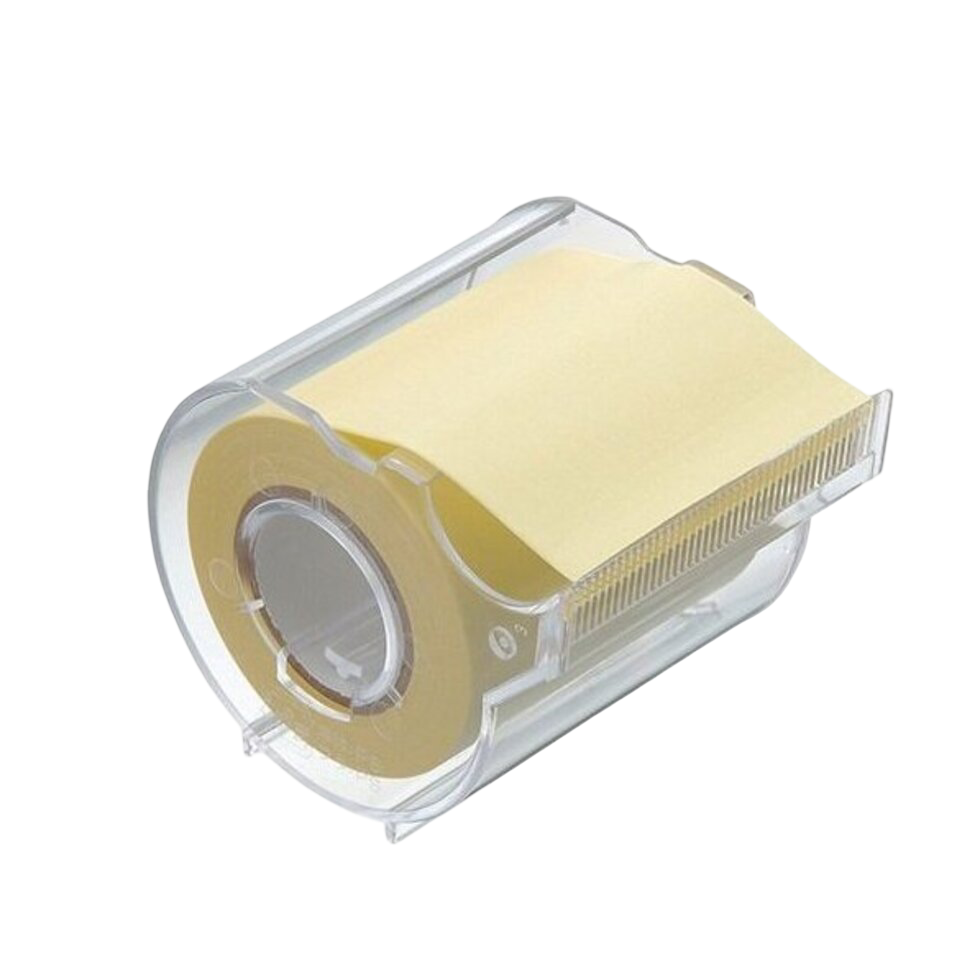 Memoc Dispenser - 50mm Yellow Paper