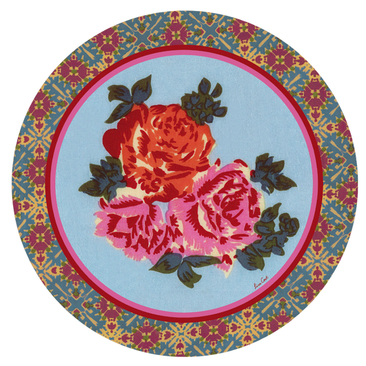 Naga Garden Placemat - Light Blue