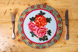 Naga Garden Placemat - Light Blue