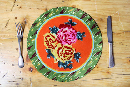Naga Garden Placemat - Orange