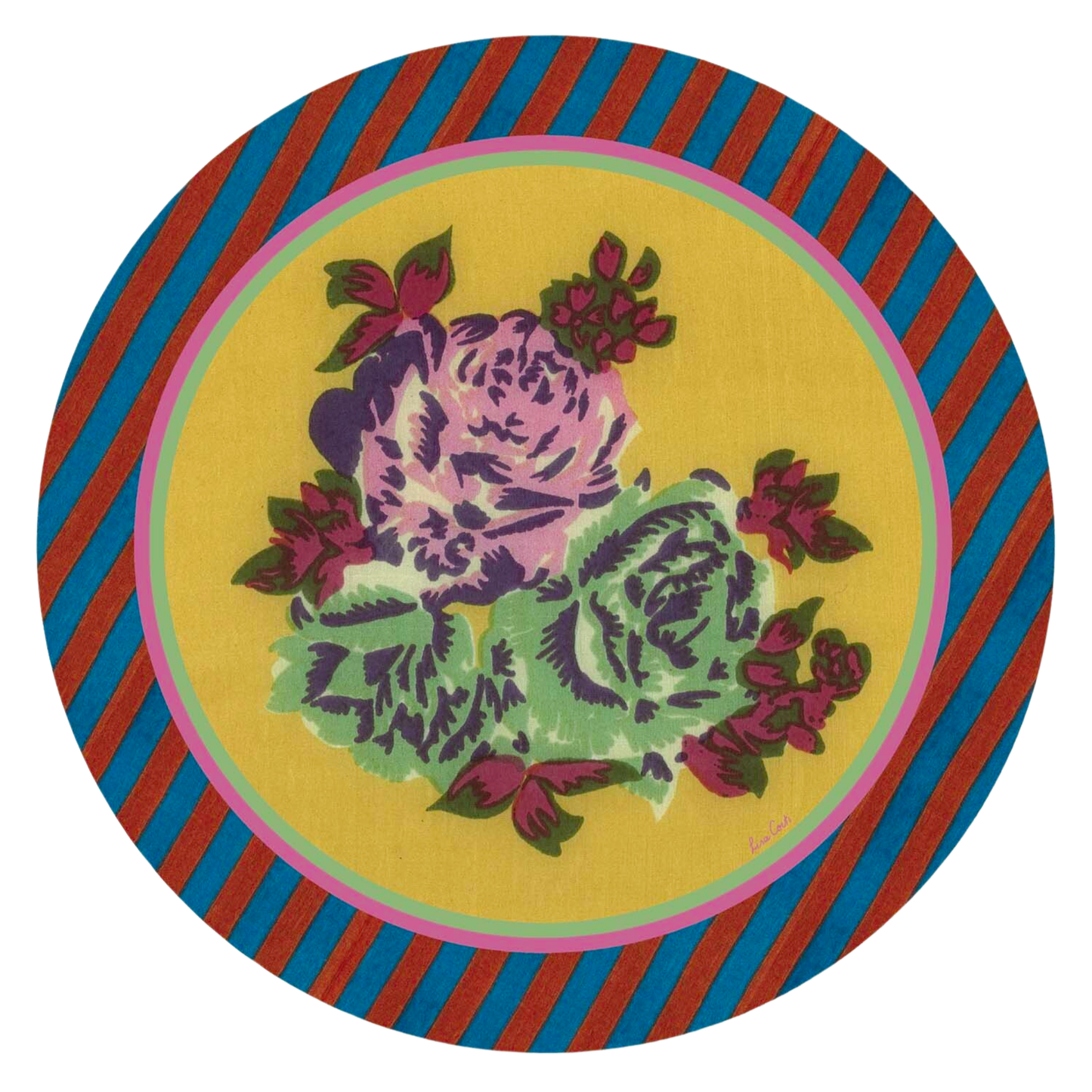 Naga Garden Placemat - Yellow