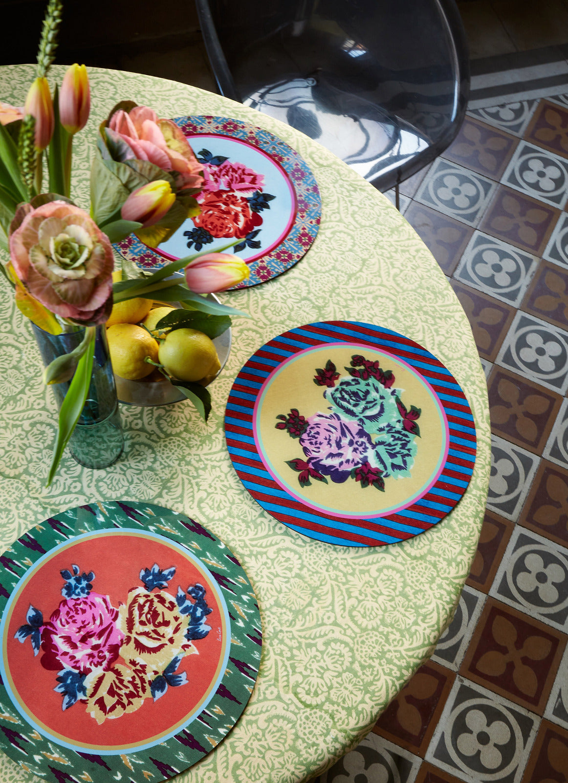 Naga Garden Placemat - Yellow