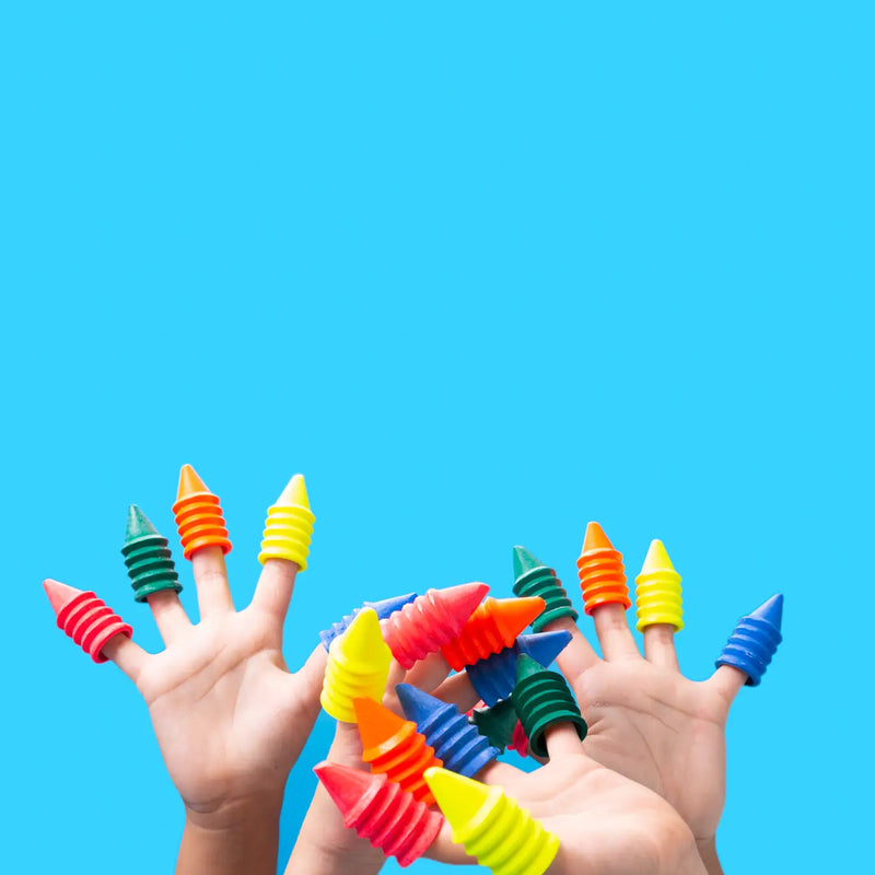 Neon Finger Crayons