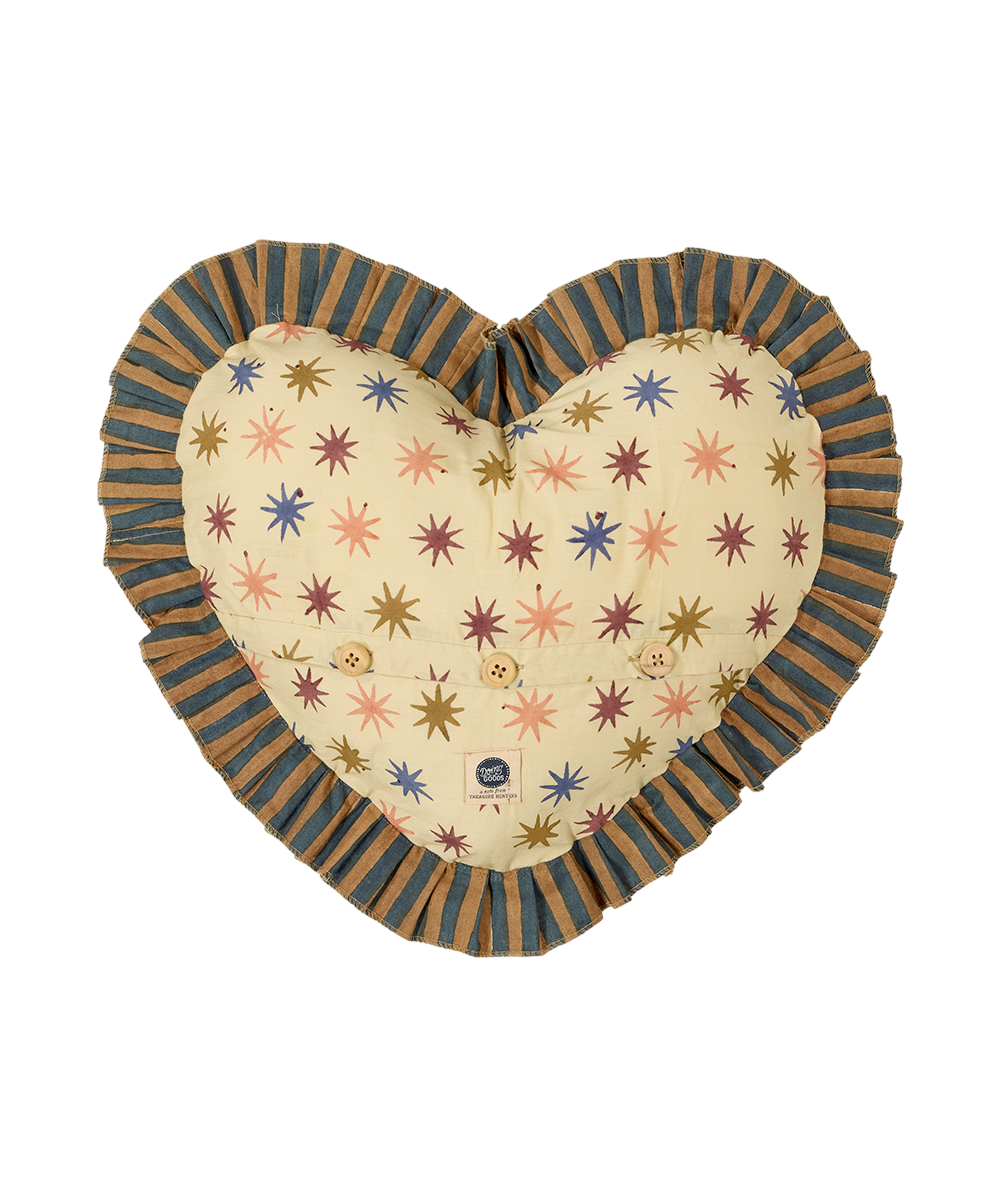 Noa Star Heart Pillow
