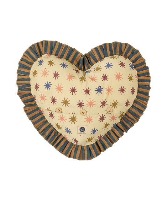 Noa Star Heart Pillow