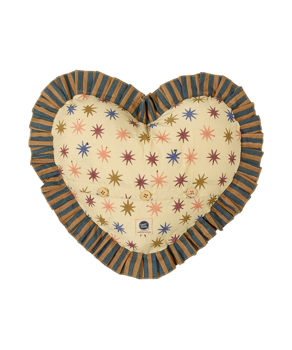 Noa Star Heart Pillow