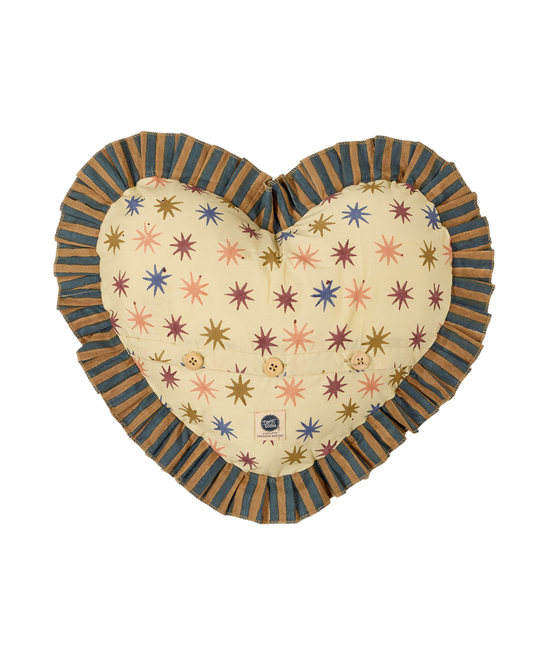 Noa Star Heart Pillow
