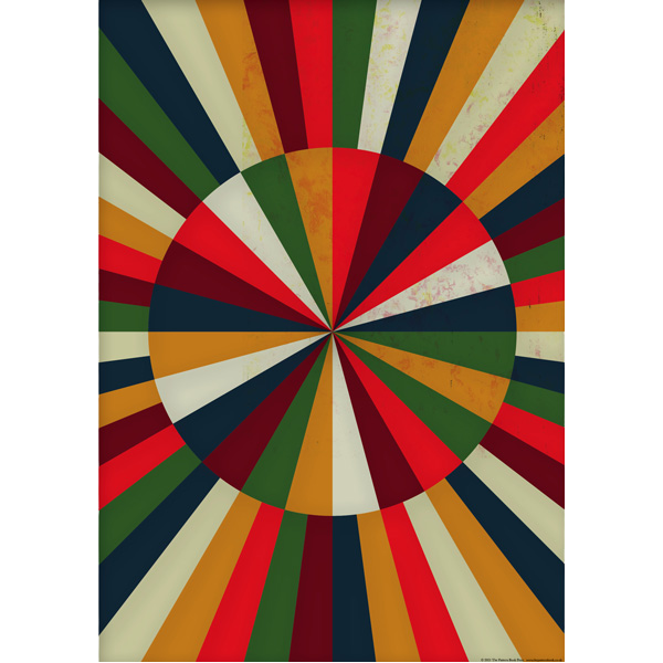 Op Art Wrapping Paper Sheet