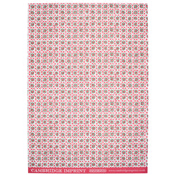 Alhambra Star Patterned Wrapping Paper Sheet