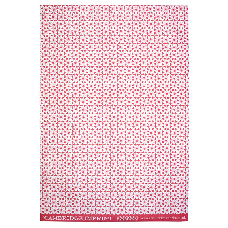 Alhambra Star Patterned Wrapping Paper Sheet