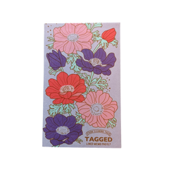 Lined Small Waterproof Memo Pad - Flowers